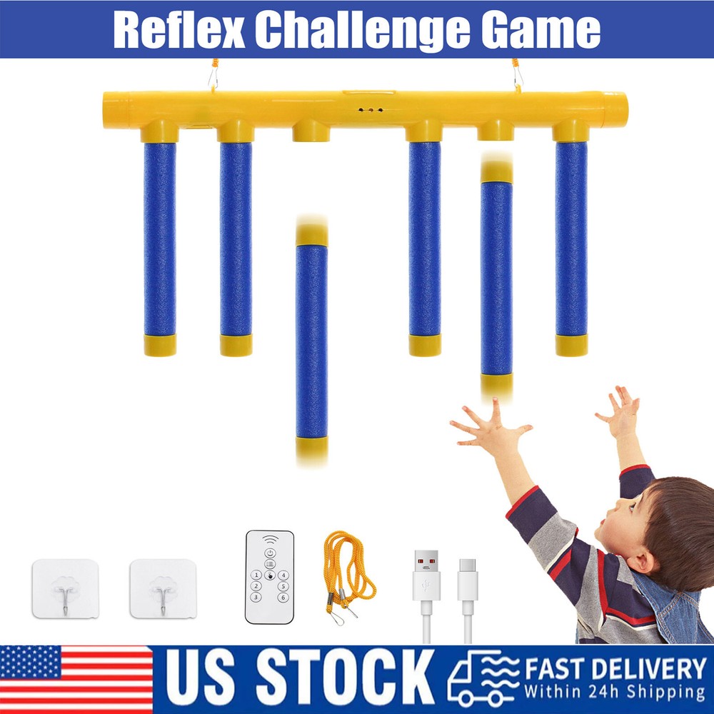 Catching Sticks Game, Falling Sticks Catching Game Adults, Drop Stick Game