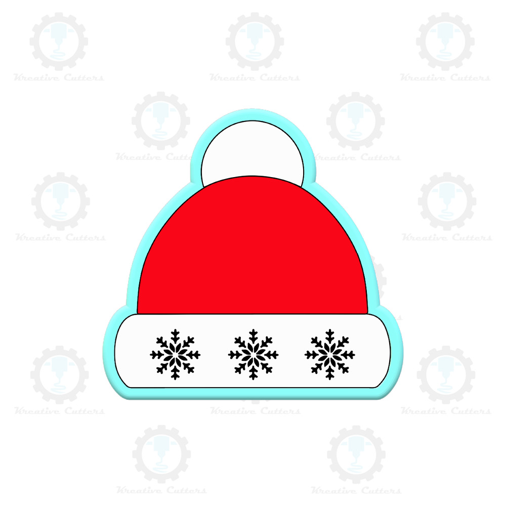 Winter Beanie Cookie Cutters