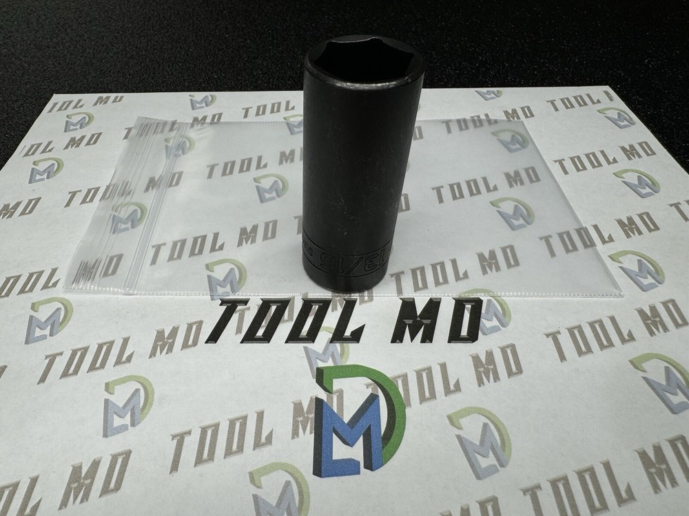 Snap-on Tools NEW 3/8" Drive 6-Point SAE 13/16” DEEP Impact Socket SIMF260