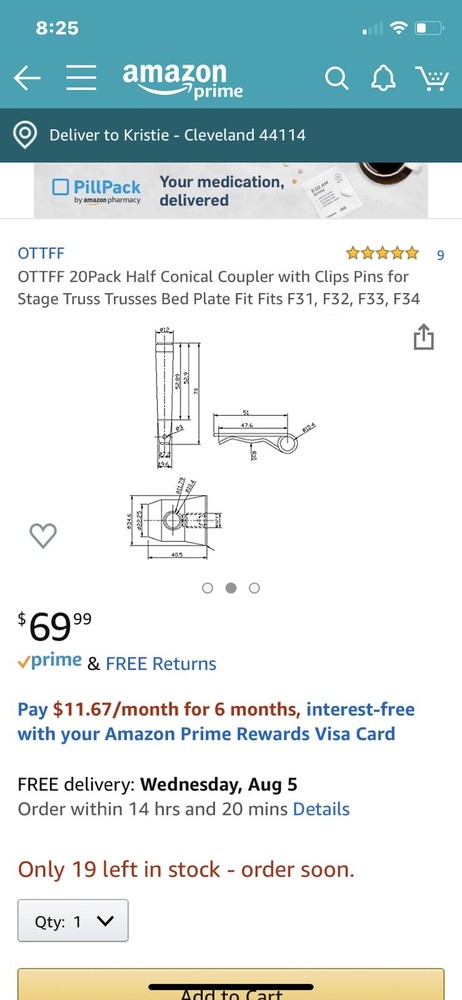 Clamp For Stage Lights Wb55-t20
