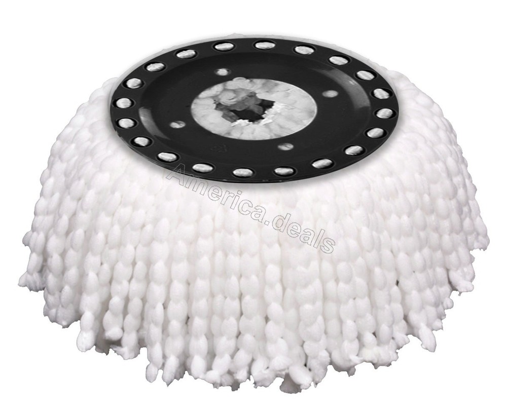6 Pack 12 inch Replacement Easy Cleaning Microfiber Mop Head