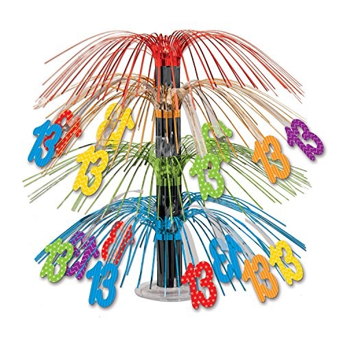 13" Cascade Centerpiece, Multicolored