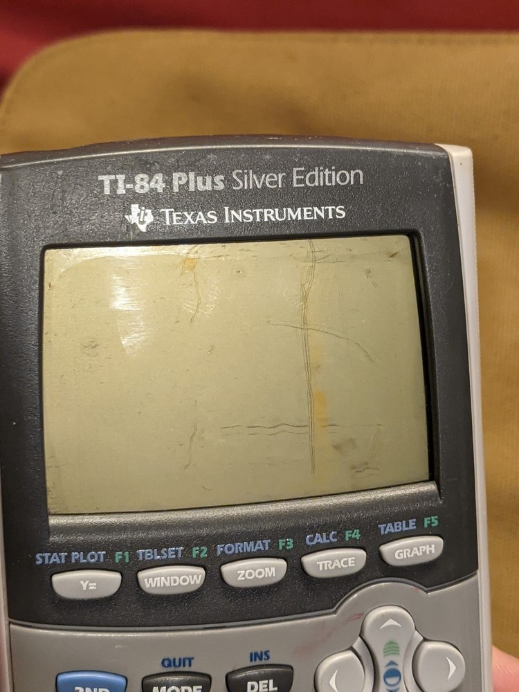 TI 84 Silver Edition Graphing Calculator Texas Instruments Ti-84 Plus
