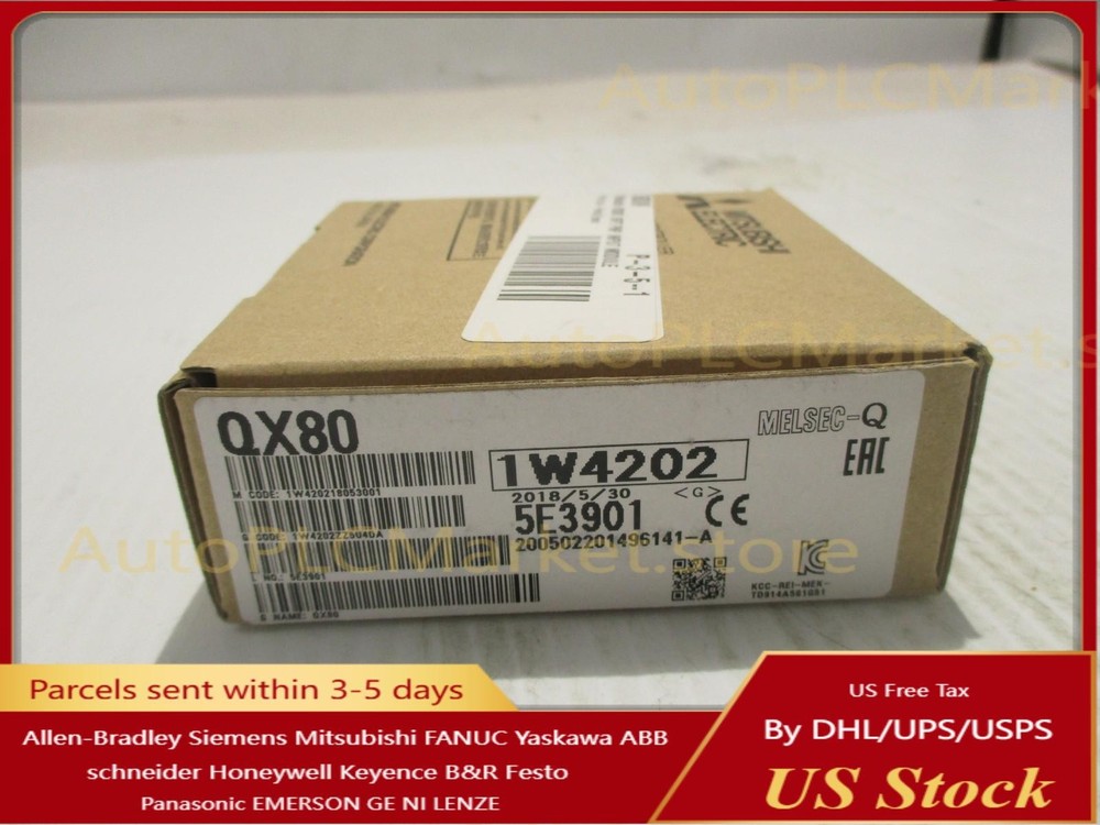 NEW MITSUBISHI QX80 PNP INPUT MODULE 16 POINT