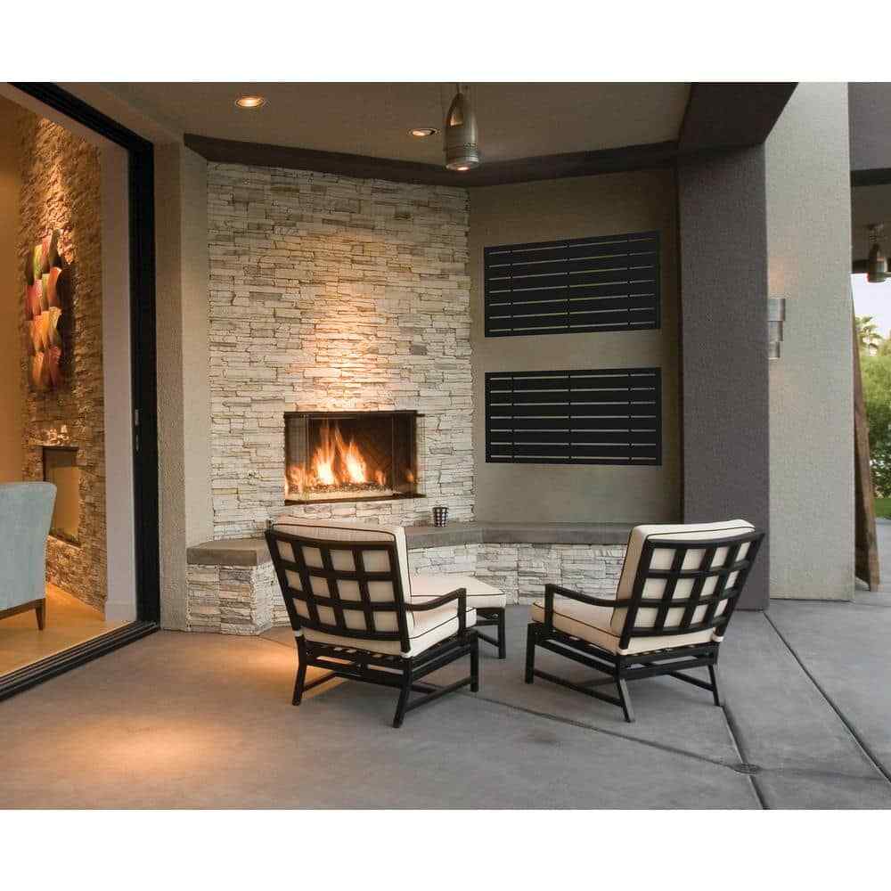 2 Ft. X 4 Ft. Boardwalk Black Polypropylene Decorative Screen Panel