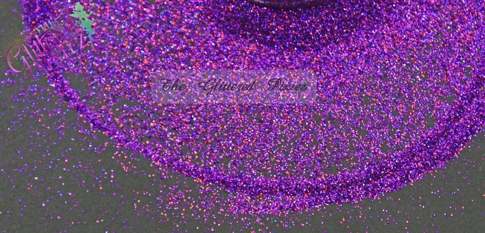 GRAPE NERDZ (holographic) Pixie Dust (extra Fine Glitter powder):