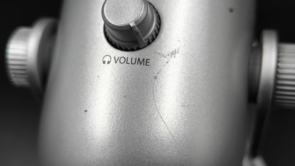 Blue Yeti Microphone Used Working Silver