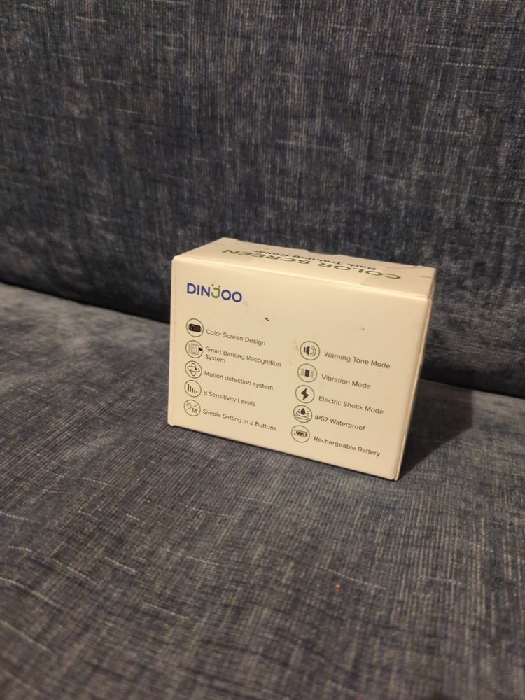 Dinjoo Smart Bark Training Collar TC03 Used/Tested/Works