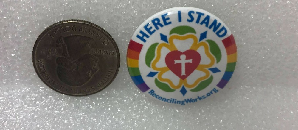Here I Stand Pin
