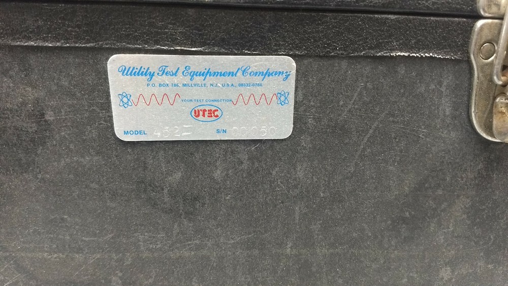 Utec Model 452 Portable WHM Test Kit with Leads and Case (#3)