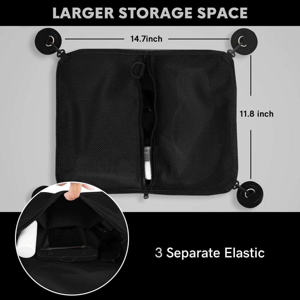 Paddle Board Deck Bag SUP Accessories Mesh Storage Deck Bag