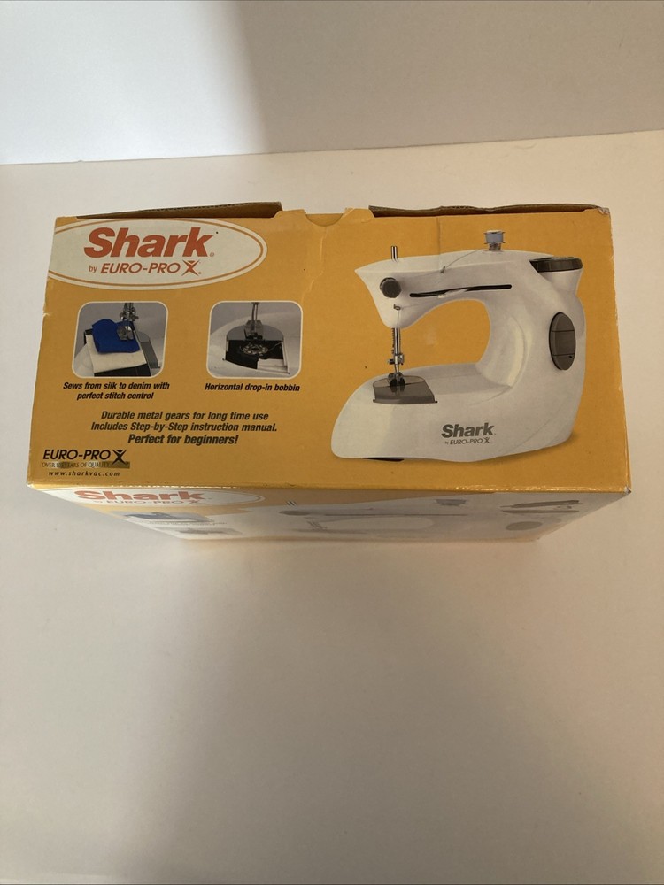 Shark Euro Pro x Portable Sewing Machine Model 998A Basic Works