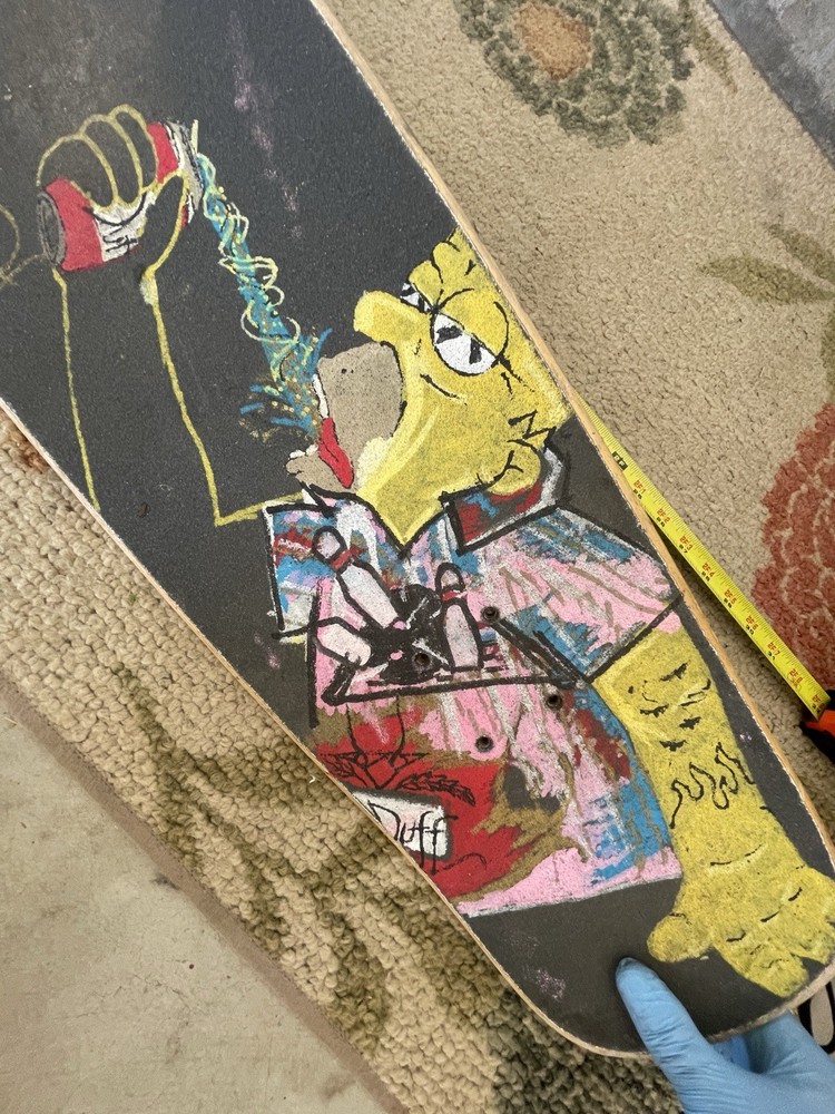 Simpsons Skateboard Deck 1 of 1
