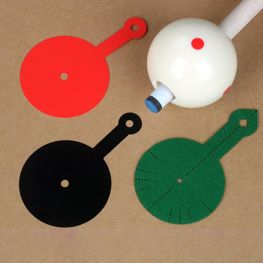 Billiard Aiming Trainer Practicing Pad 3 Pieces Pool Table Practice Supplies