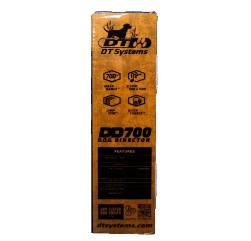 DT Systems DD700 D.O.G. Director 700 Yard Maxx Range Training Collar - Black