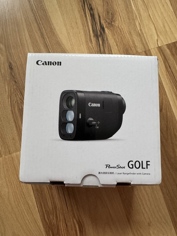 Canon PowerShot Golf Laser Rangefinder with Camera - New Open Box