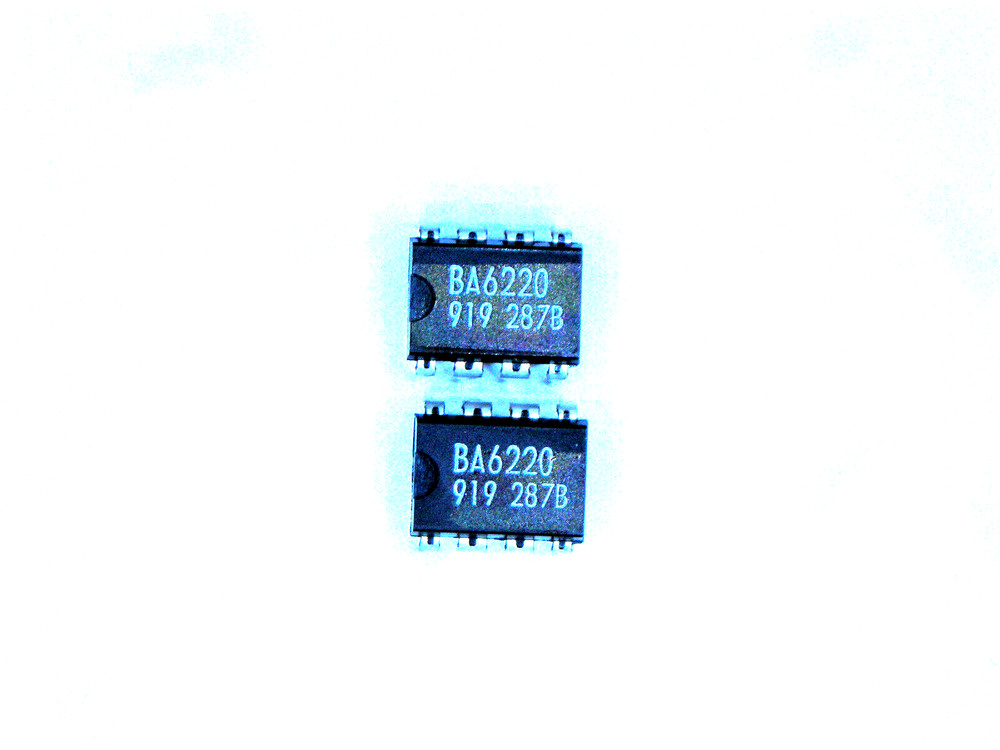 BA6220  "Original" ROHM   8P DIP IC  2  pcs