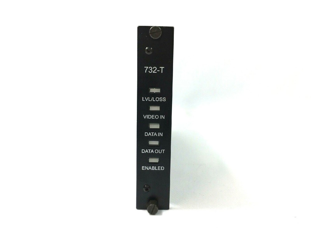 GE SECURITY S732DVT-RST1L MM Video & 2-Way MPD Data Digitally Processed Tx #5419
