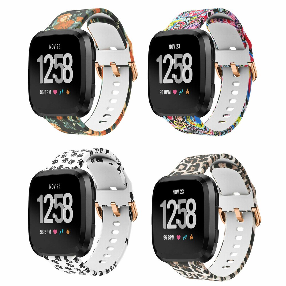 Replacement Silicone Rubber Band Strap Wristband For Fitbit Versa 1 2 Lite Watch