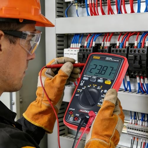 True RMS Digital Multimeter,for Electrical Applications, Measures 15B PRO