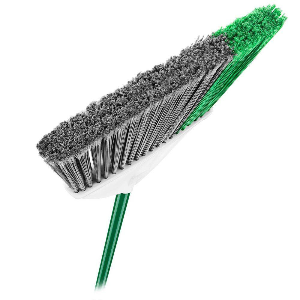 Large Precision Angle Broom with Dustpan (4-Pack)