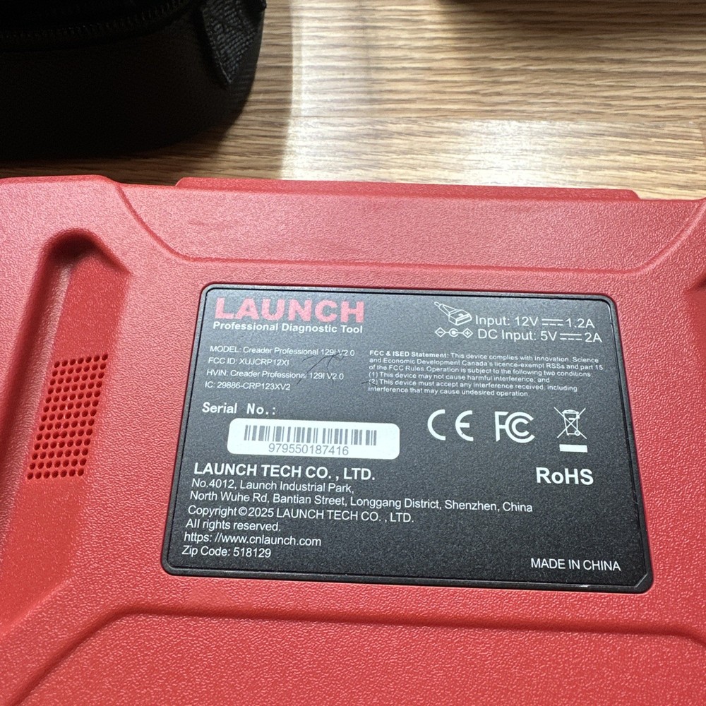 LAUNCH Creader Professional CRP129I V2.0 Pro-Code OBDII Scan Diagnostic Tool