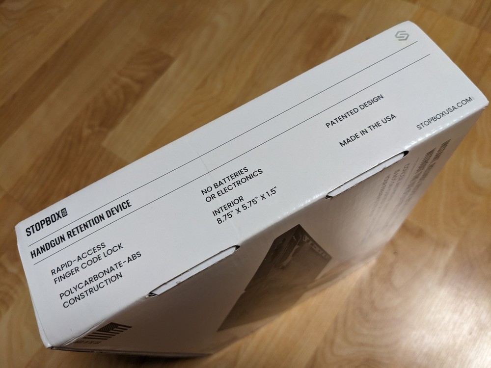 NEW StopBox HRD Instant Access Handgun Retention Device SB101