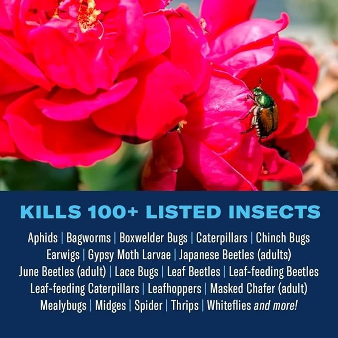 BioAdvanced Rose and Flower Insect Killer, Ready-to-Use, 24 oz
