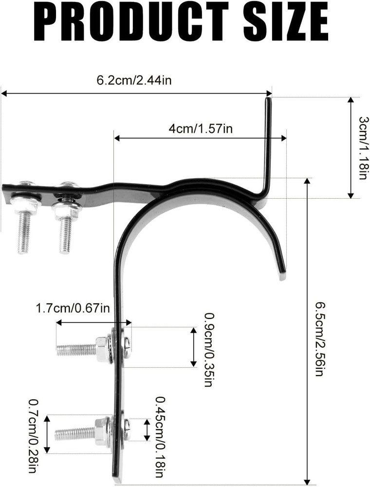 Mailbox Latch and Handle Kit, Metal Secure Replacement Set for Mailbox Door