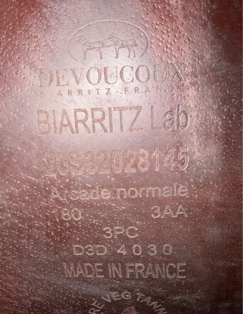 Devoucoux Biarritz Lab all purpose brown saddle 18.0in 3PC 20S32028145
