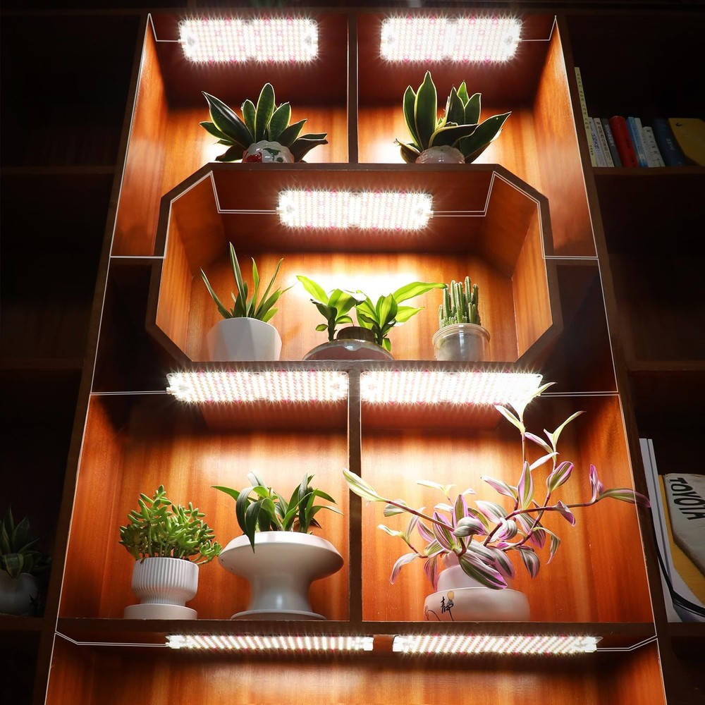 4Pack 2026 Ultra-Thin Panel Grow Light, White Light