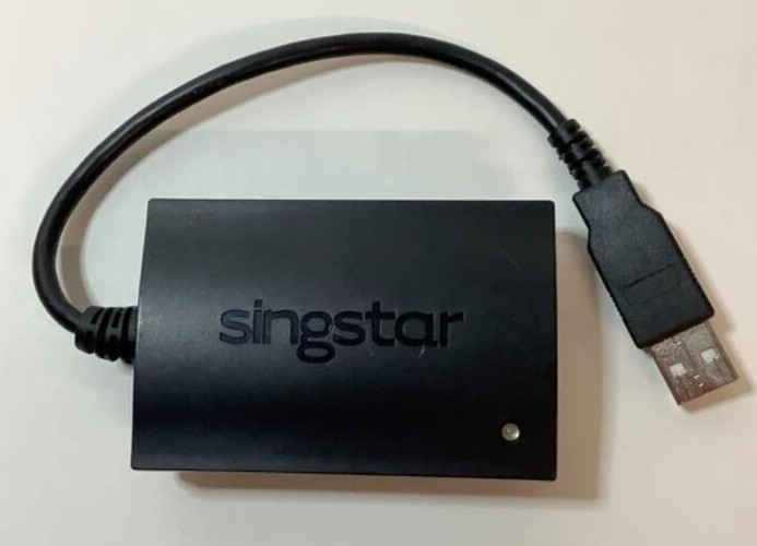 SingStar Microphone USB Converter Adapter SCEH-0001 for Sony Playstation PS2 PS3