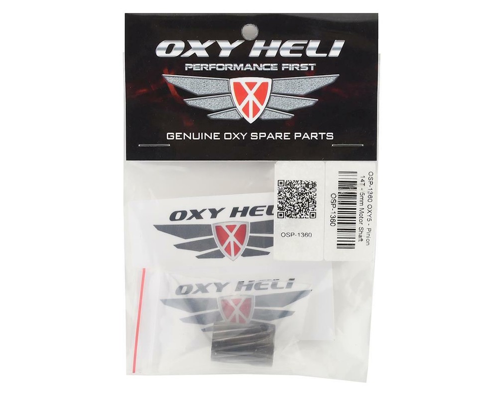 OXY Heli Oxy 5 5mm Pinion (14T) [OXY5-OSP-1360]