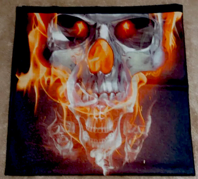 Microfiber Custom neck gaiter with filter