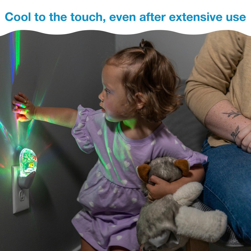 Lights By Night Tropical Aqualites LED 1 Pack, Blue/White - Fish