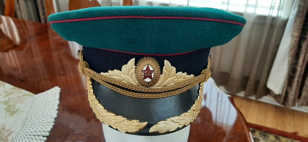 Soviet Russian M1955 Border Guards Officers Visor Hat