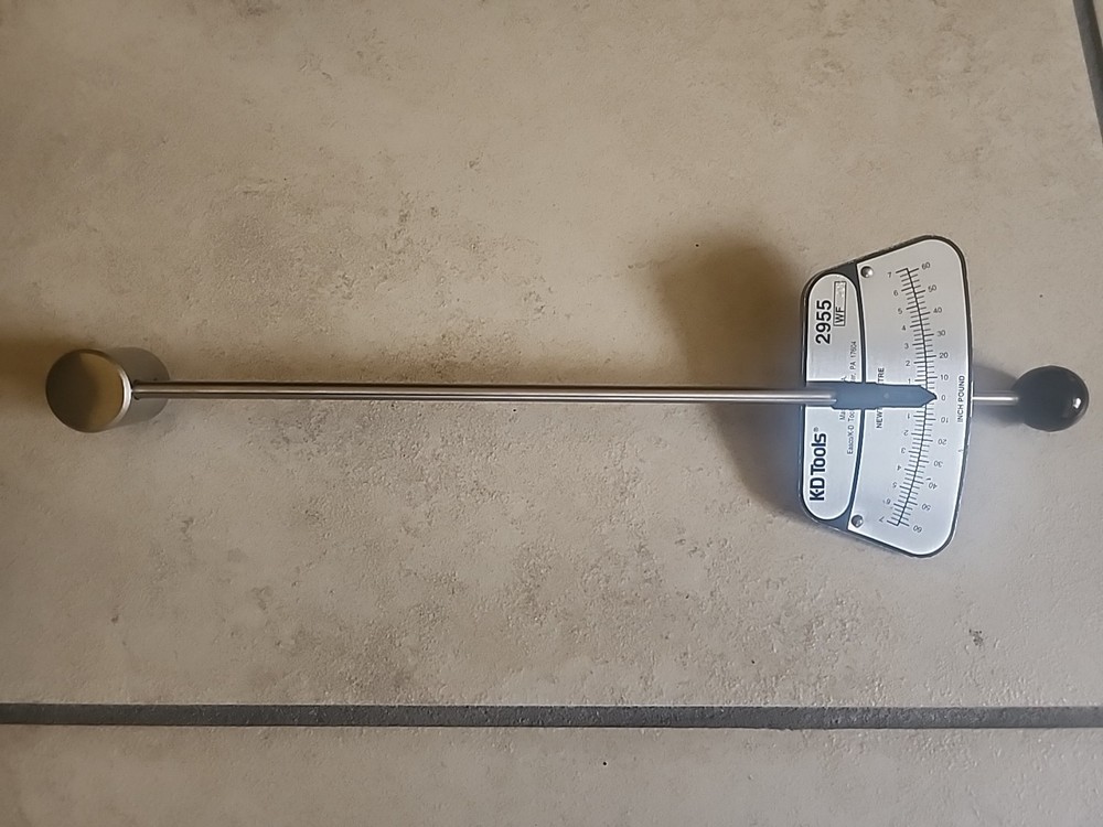 1/4 Beam Torque Wrench.  Kd Tools 2955 .