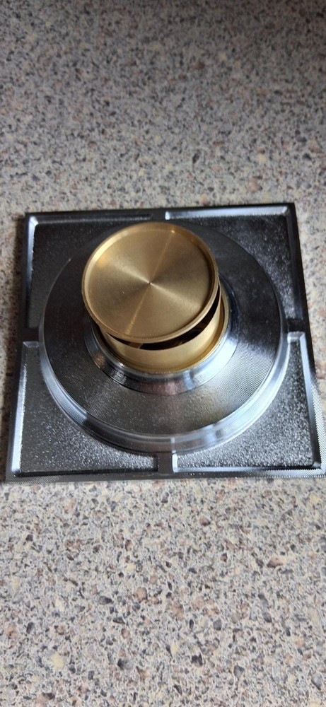 All Chrome 4" Shower Floor Drain Set