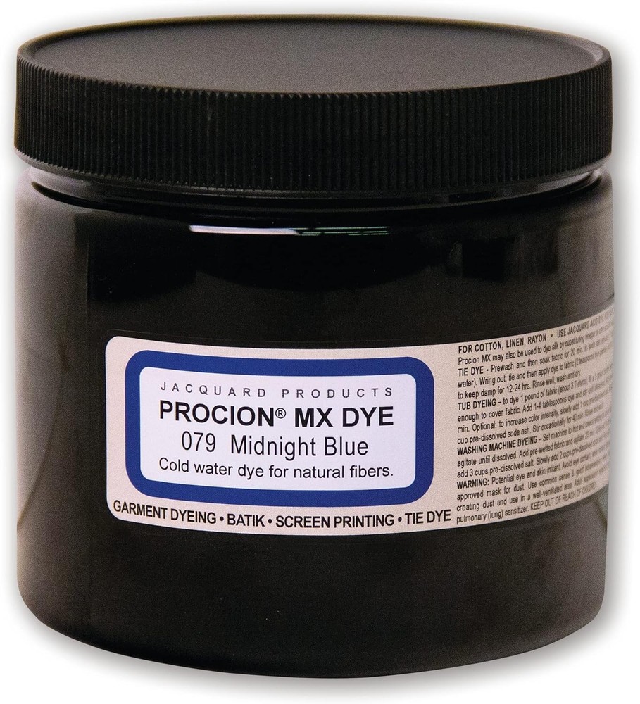 Procion Mx Dye Midnight Blue 8Oz