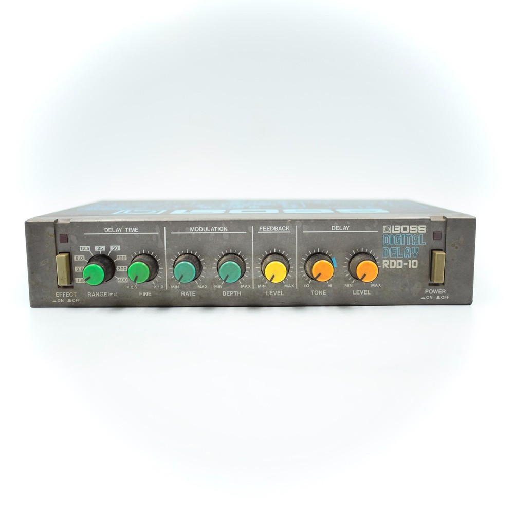 BOSS RDD-10 Digital Delay Made in Japan Micro Rack Series Effect Processor