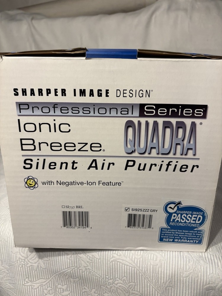 Sharper Image Ionic Breeze Quadra SI925