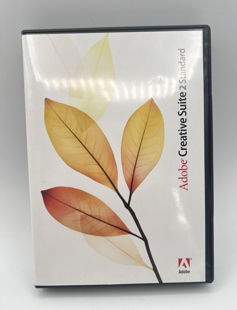 Adobe Creative Suite 2 CS2 Standard Mac Macintosh Disc Set Vintage Software