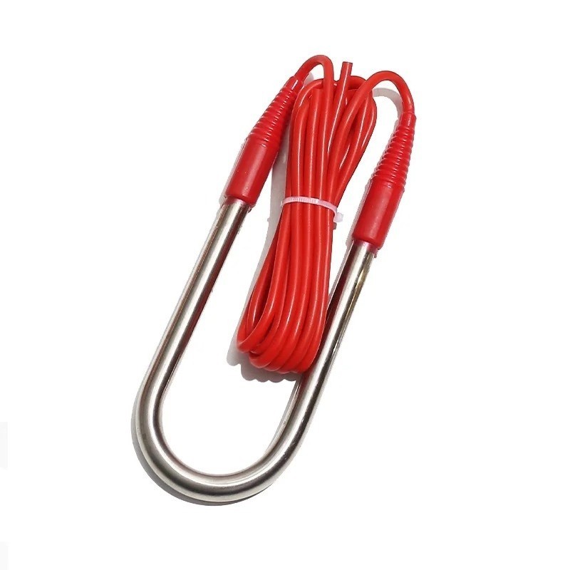 12V U Type Electric Immersion Heating Element 110MM 50-200W 1M Wire Water Heater