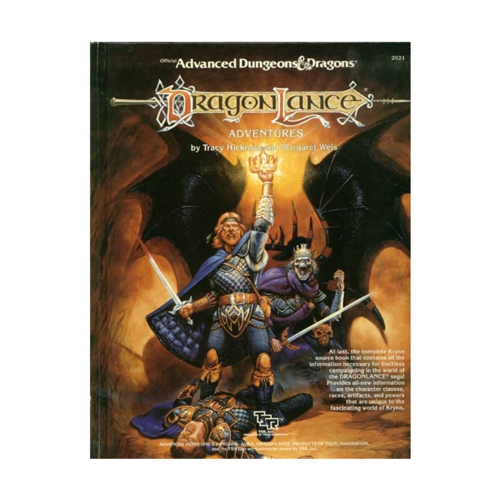 TSR Dragonlance Dragonlance Adventures VG/EX
