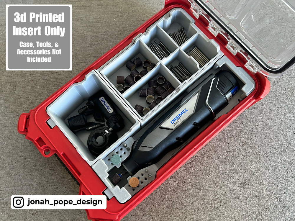 Milwaukee Packout Insert for DREMEL 8240 Rotary Tool (Insert Only)