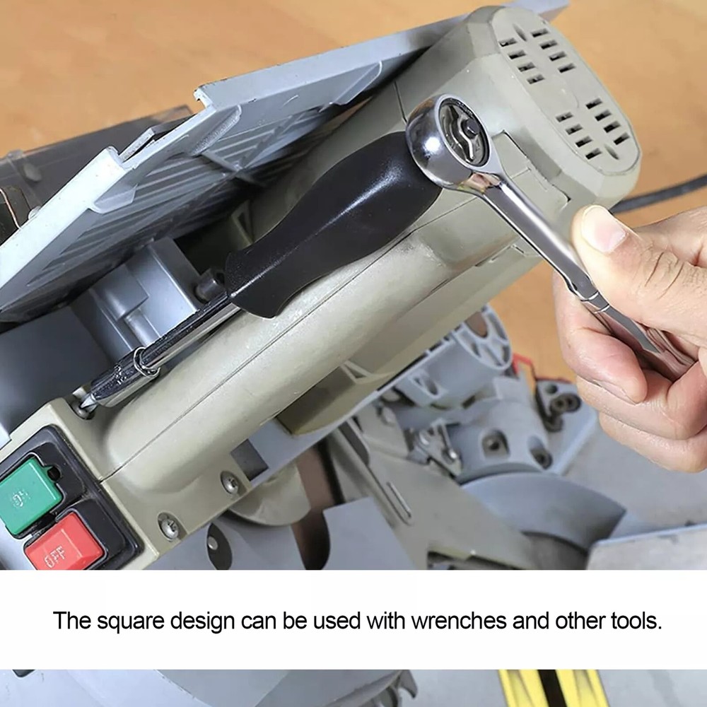 4PCS 1/4" Drive Spinner Screwdriver Socket Nut Driver Handle Extension Bar Tool