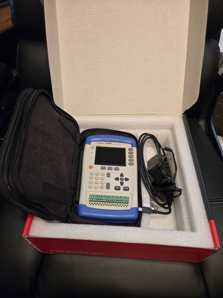 AT4808 Handheld Temp Meter Data Logger with -200℃-1300℃ 8 Channels