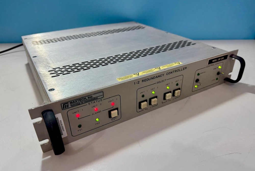 Maxtech / LRC-1200 1:2 Redundancy Controller — RF / Satellite / Communications