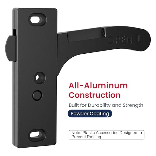 Aluminum RV Screen Door Latch Right Handle Replacement Kit for Right handle
