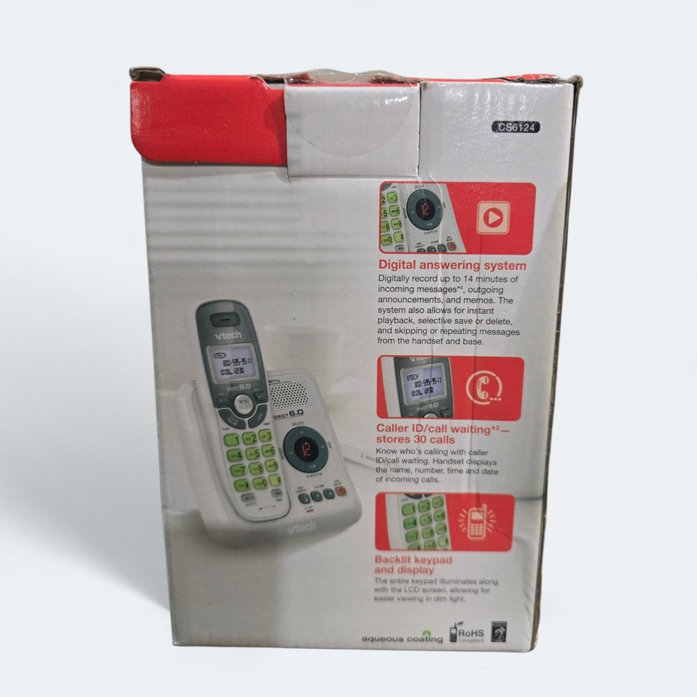 VTech CS6124 DECT 6.0 Cordless Phone a